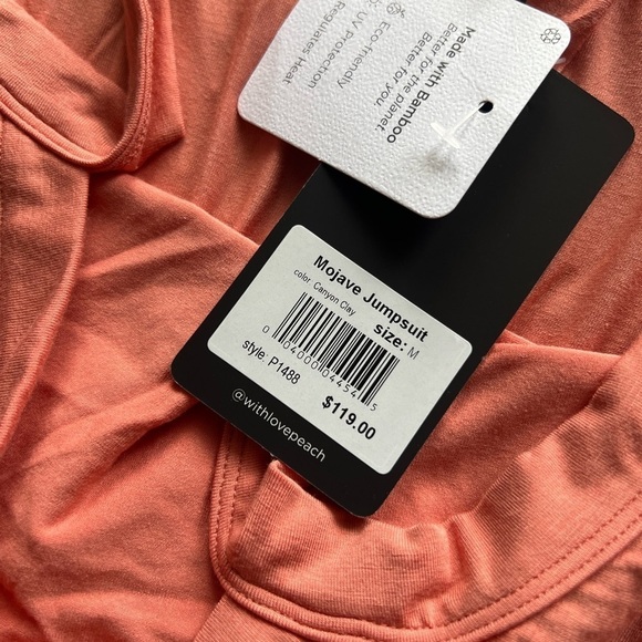 Peach Canyon Clay Mojave Jumpsuit - Picture 6 of 7